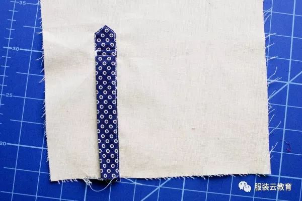超详细衬衫宝剑头袖衩的制作