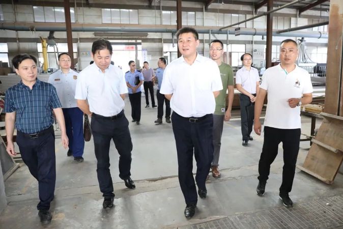 区委常委政法委书记统战部部长徐晓枫督查七都镇安全生产工作