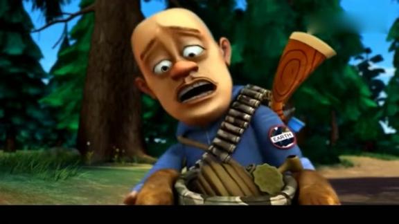 熊出没吉吉国王居然抢了光头强的帽子装酷