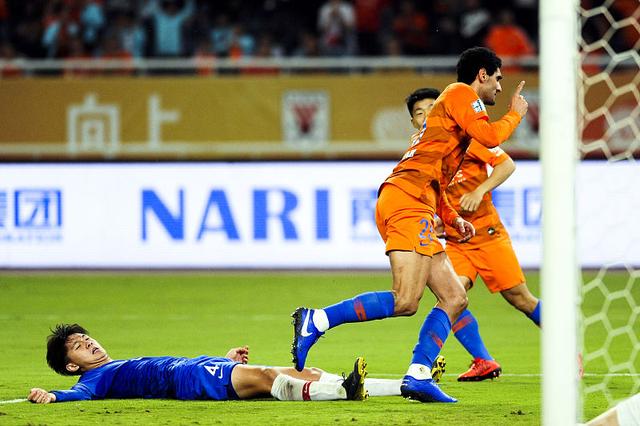 山东鲁能22战平上海申花的结果要远比20战胜对手要好得多