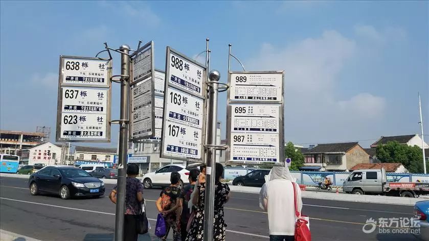 宁波这个地方密密麻麻的站牌是不是密集恐惧症都要犯了