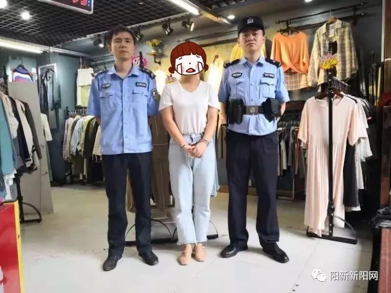 城事连衣服也偷阳新一女子在城区商场盗窃被当场抓获盗窃原因让人无语