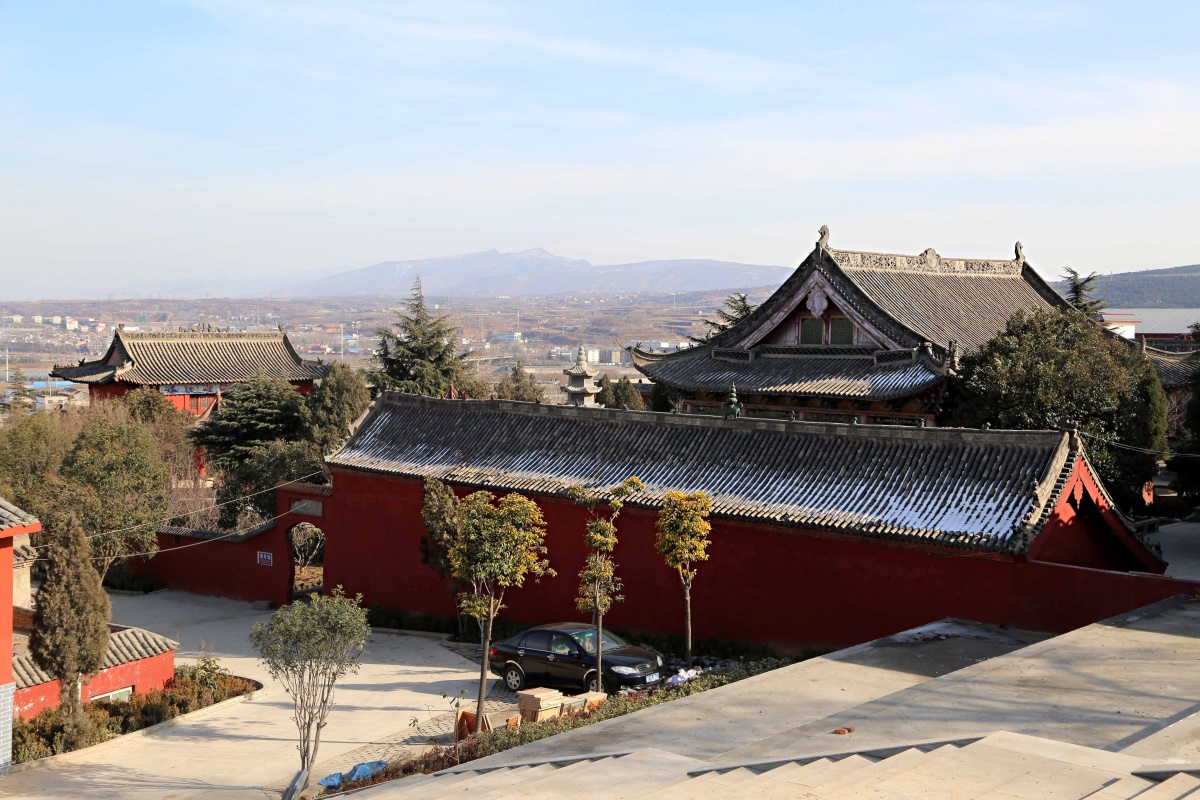 原創龍門山上的千年密宗古剎——洛陽廣化寺