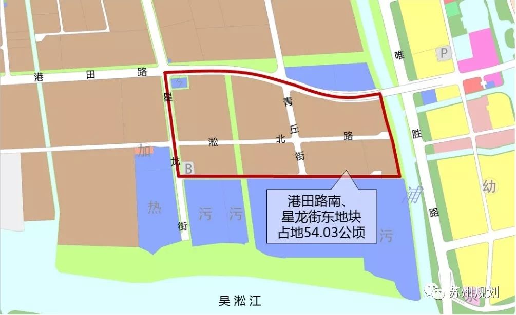 一周规划城建吴中地产娄江新城地块规划方案出炉67苏州园区局部控规
