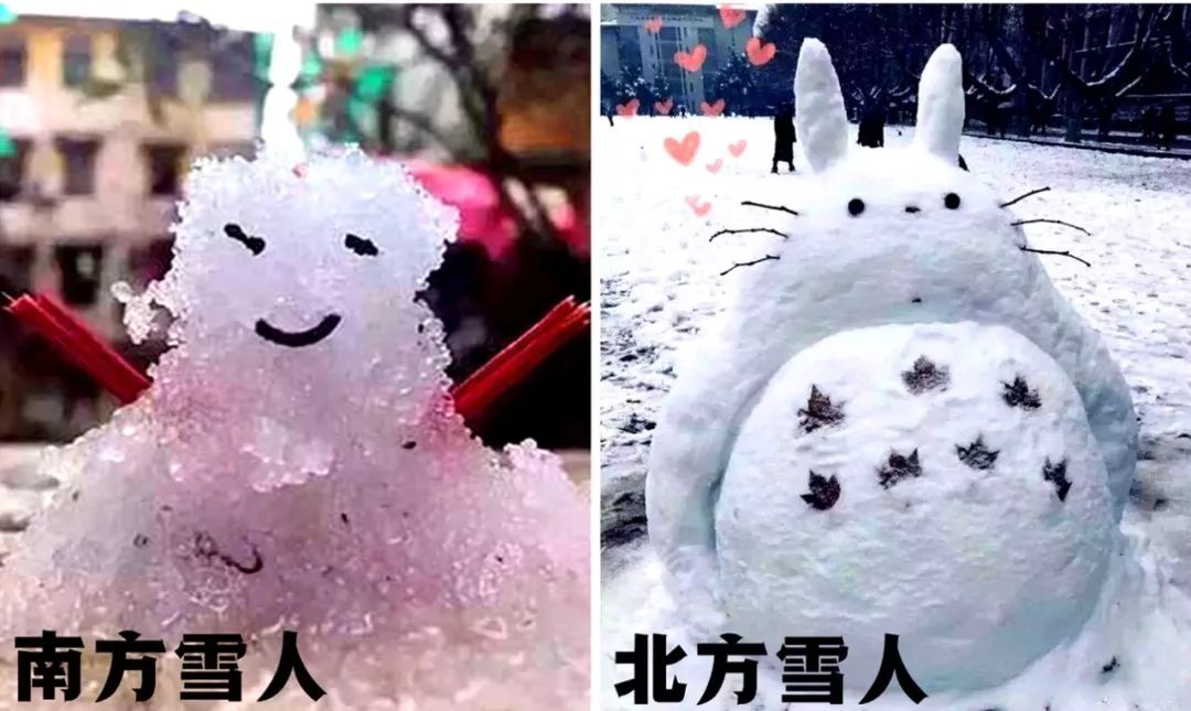 哈哈哈南北方差异竟然这么大