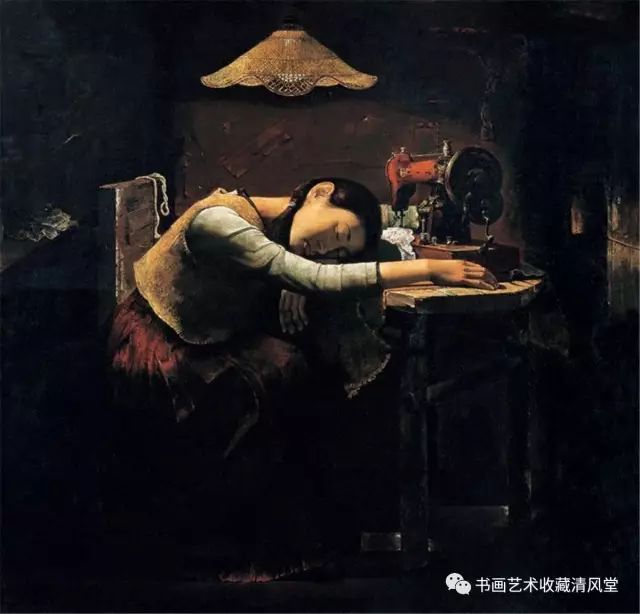中国油画:把所有的 璀璨留给女人