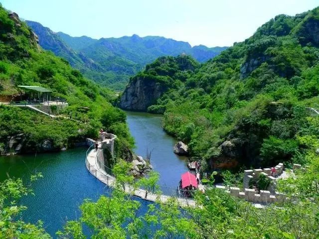 北京有山有水的景区图片