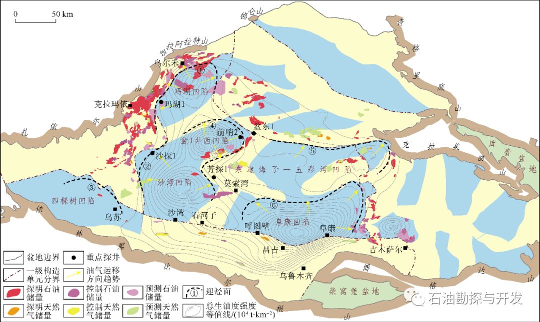 准噶尔盆地形状图片