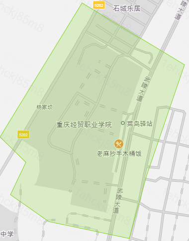 重庆移通学院学校地图图片