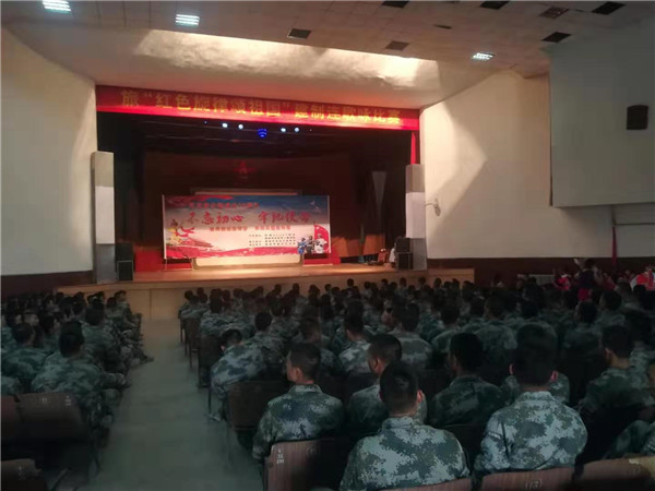 海城市音乐文学学会春天艺术团去大石桥驻海65547部队永安训练基地