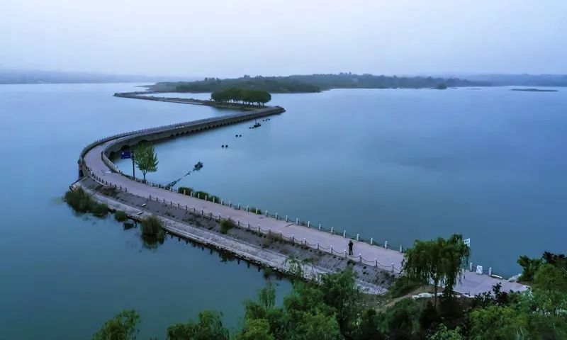 淄博文昌湖景区图片