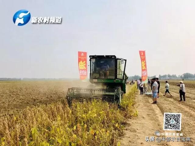 长江流域国审大豆新品种油6019中豆41实打验收和测产会在湖北天门市