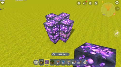 迷你世界:大神发明空中悬浮液体,秒变地图最美方块,太神奇了