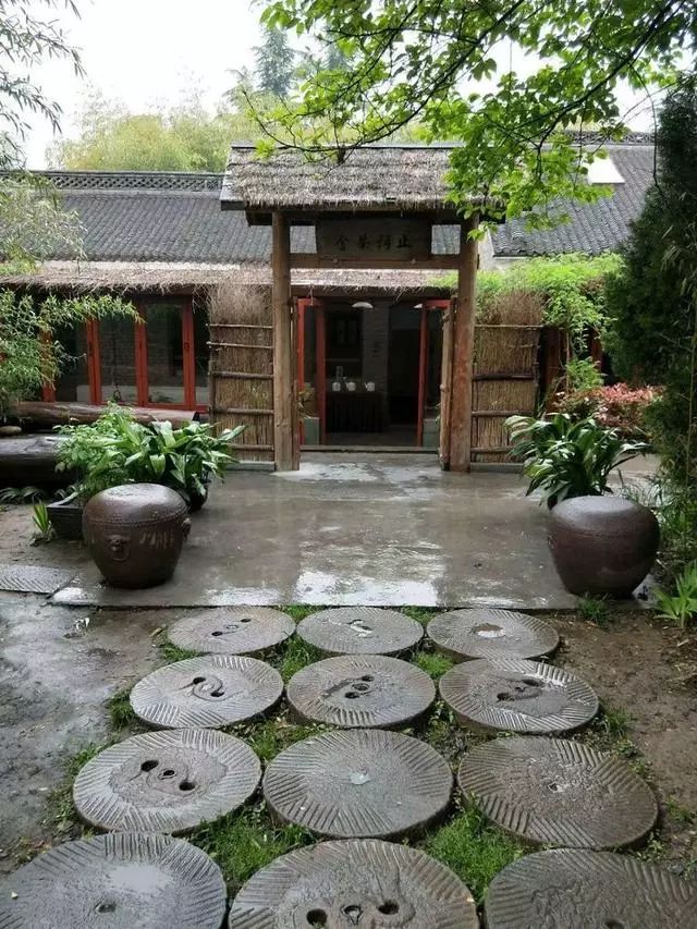 洛阳白马寺止语茶舍佛国幽静之地一草一木一叶一花一世界