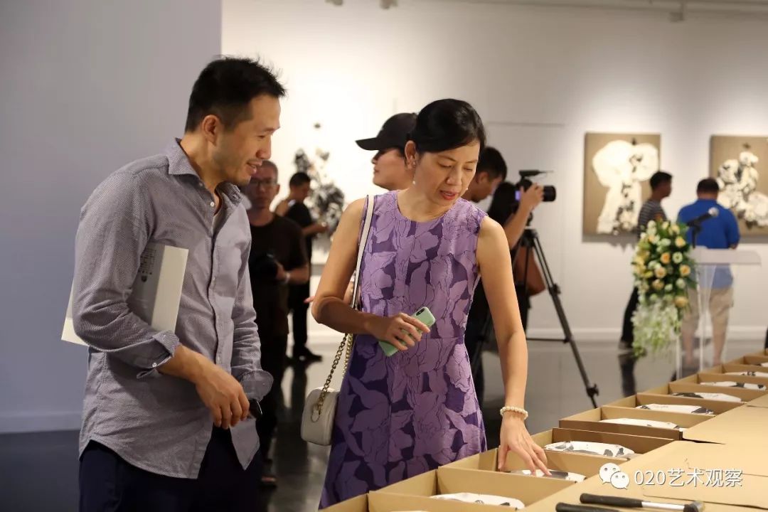 砸盘现场僭越61张修竹艺术作品展茶叙雅集在深圳画院举行