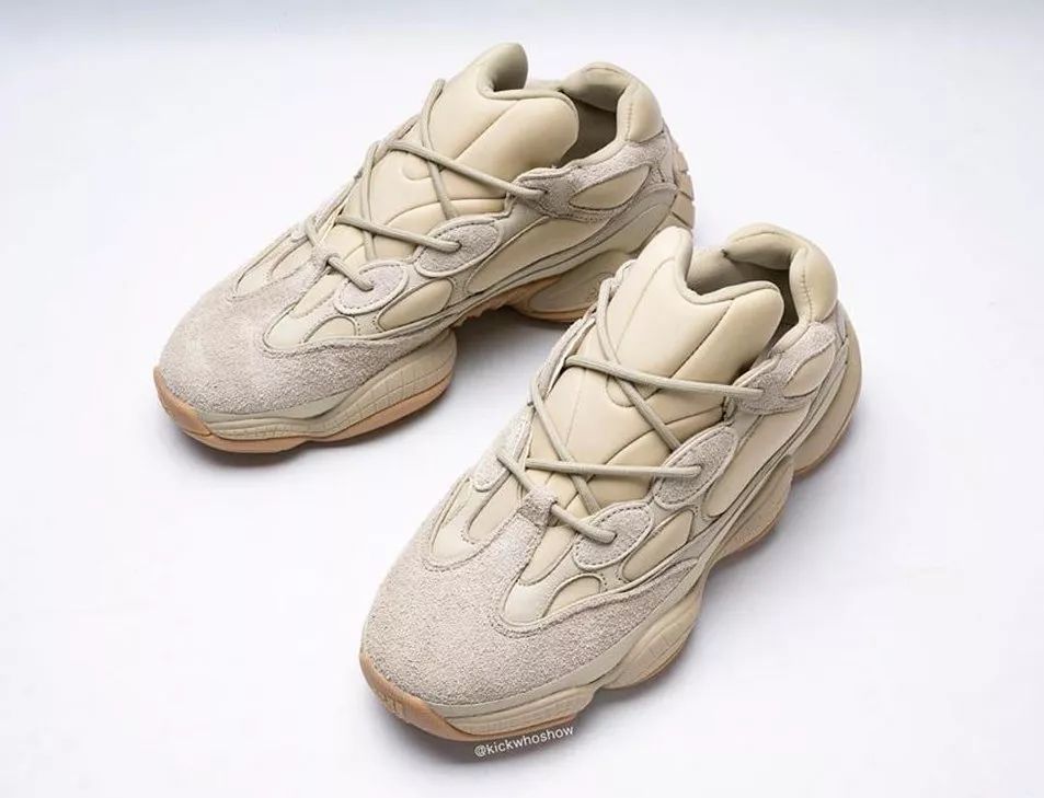 yeezy 500 新配色曝光!這次材質都換了!