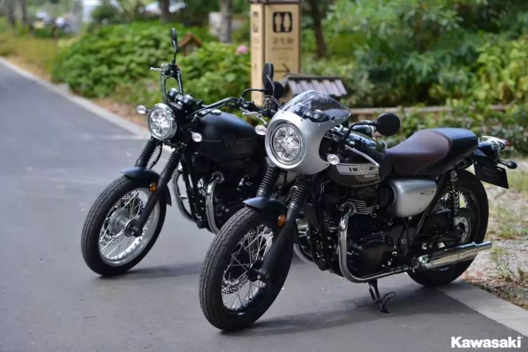 现场实拍川崎w800新车发布售价1098万元起丨业界