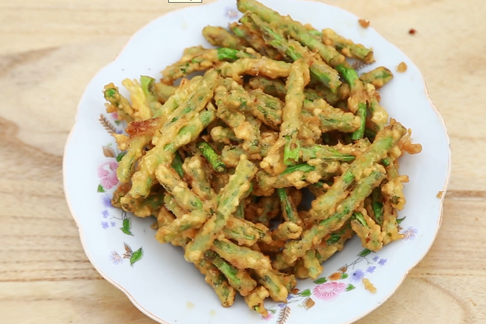 豆角也能做出美味,厨师教你做虎皮豆角,好吃又美味!