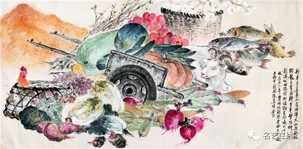 丰收时节画丰收,画家笔下的农忙景象!