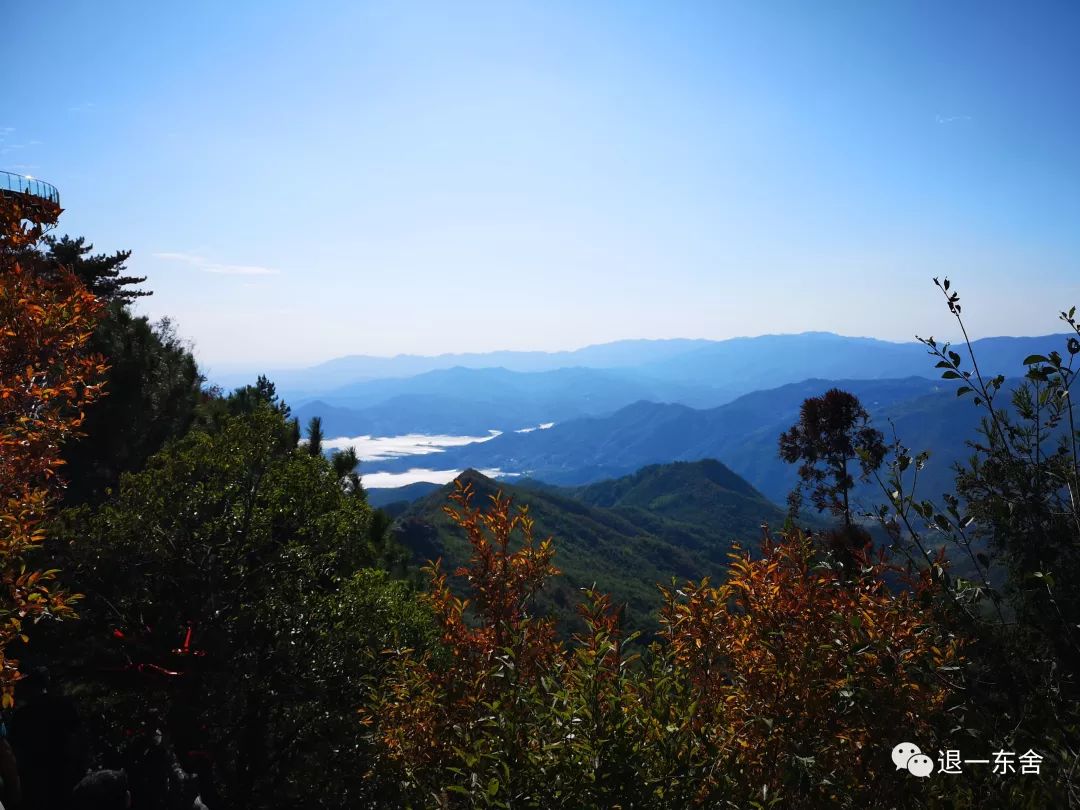 黄柏山狮子峰的美丽瞬间