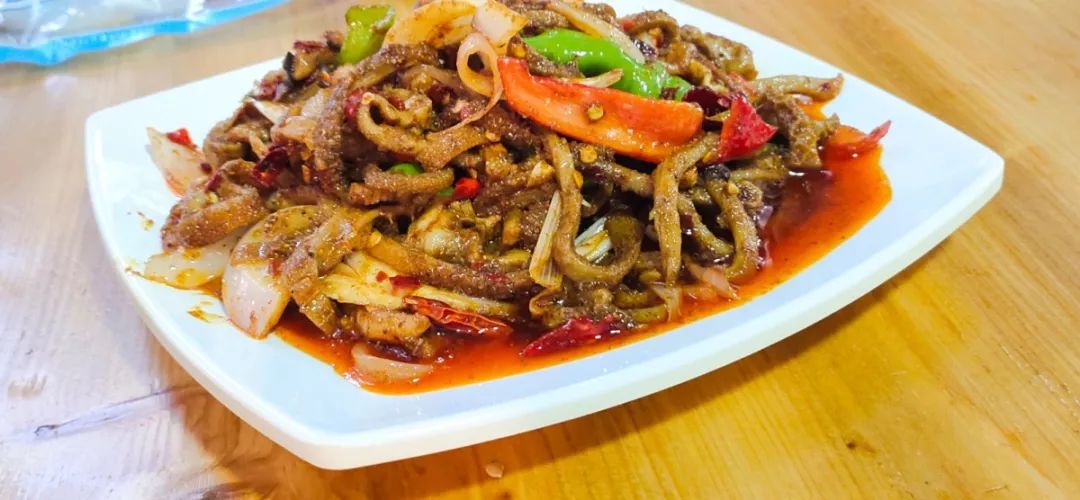 敦煌夜市舌尖上的记忆许记正宗羊杂