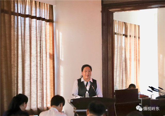 区领导迟国君,李培生,张启鹏,张亚军,刘长胜,王煜,马学兵,于宝生,郭孝