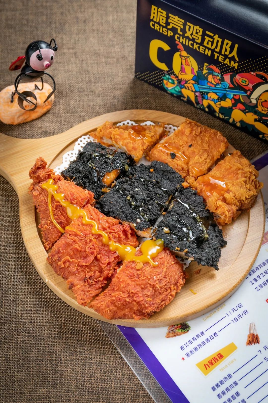 低至3折开吃来自外太空淡水第一份彩虹鸡排空降淡水