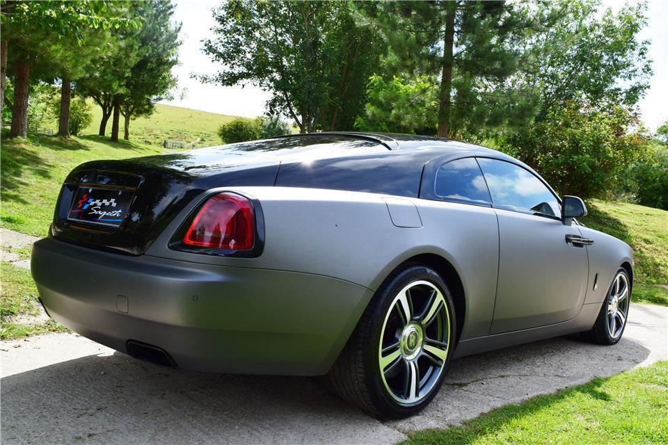 劳斯莱斯古斯特改色  saqeth赛旗饰 车身改色膜--案例