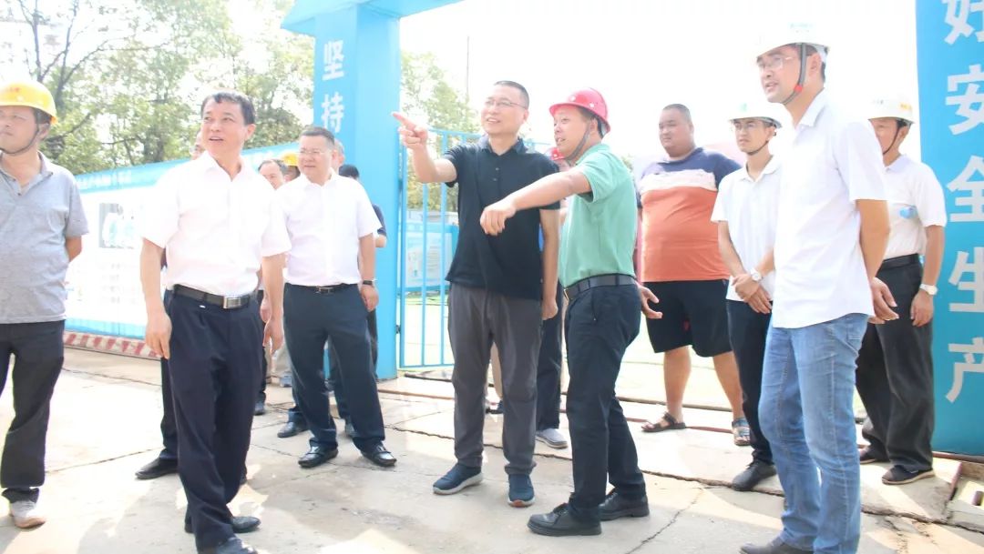 肖玉文调研总承包公司江西分公司中医药科创城项目9月7日,南昌市市委