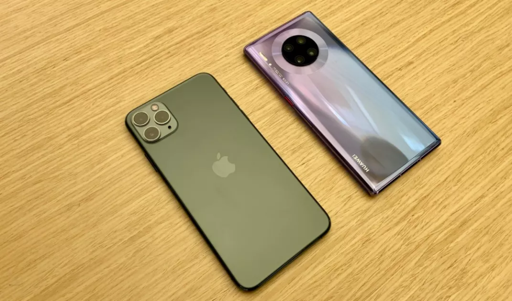 蘋果iphone 11最好配備三個攝像頭,但華為有四個攝像頭.