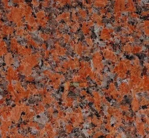 三堡红花岗岩产地图片