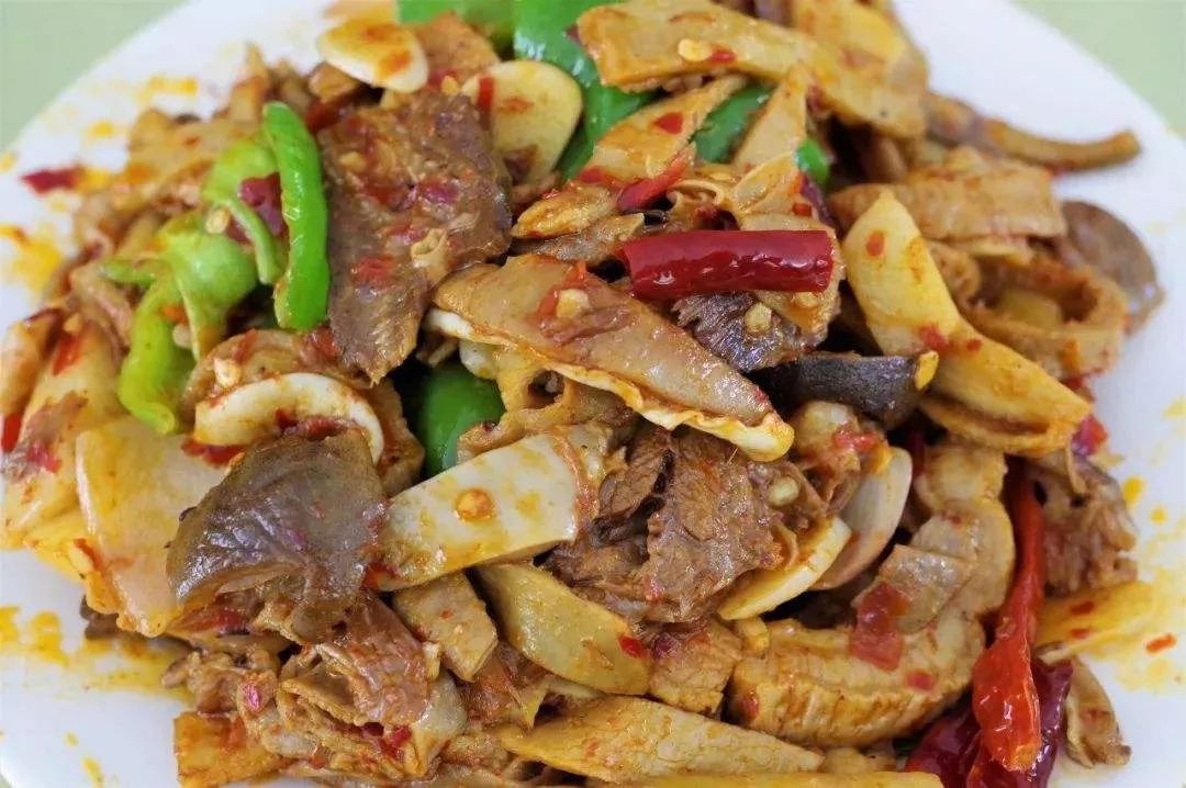 敦煌夜市舌尖上的记忆许记正宗羊杂