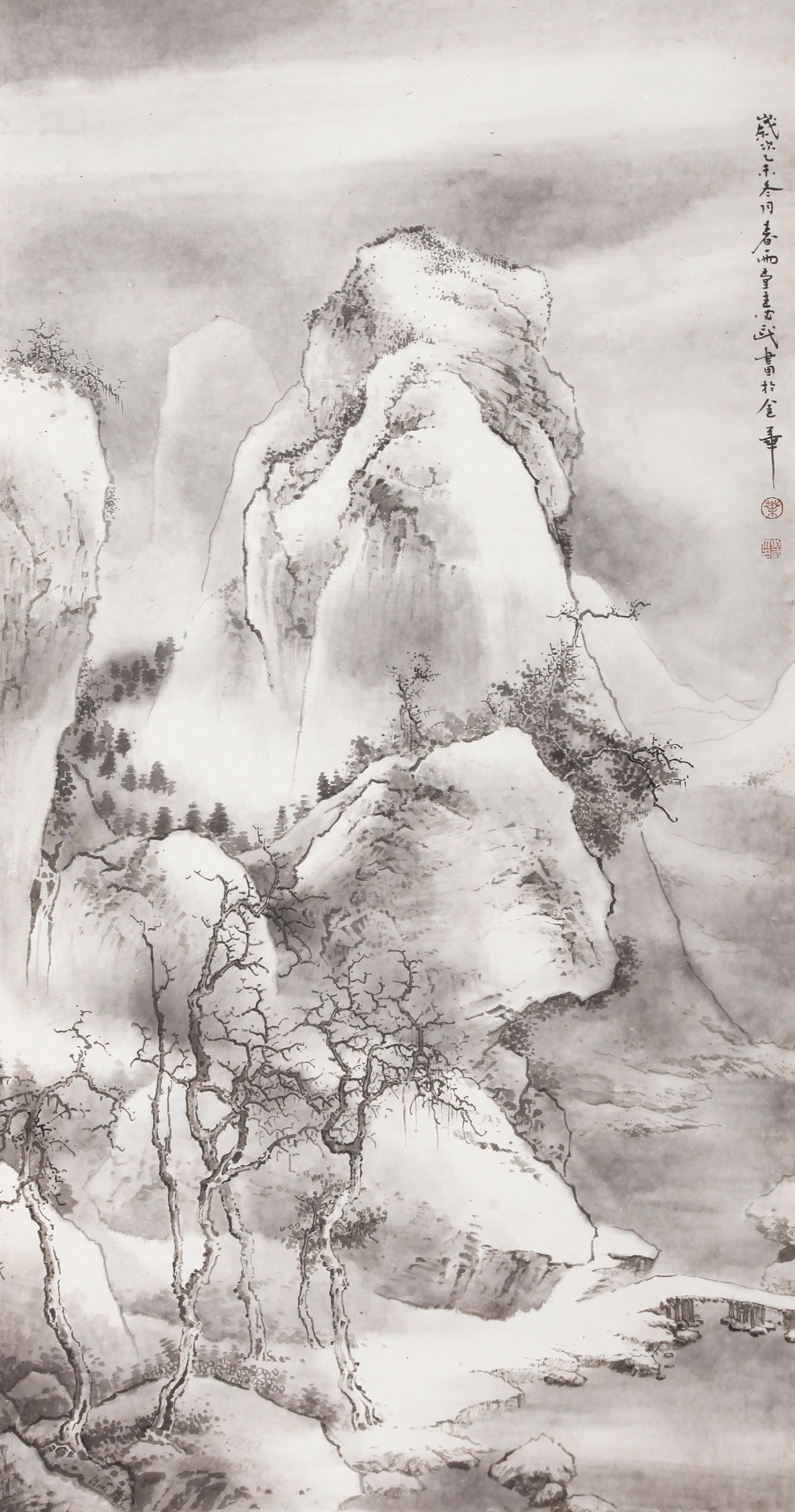 水润墨章画如诗读叶必武的画有感