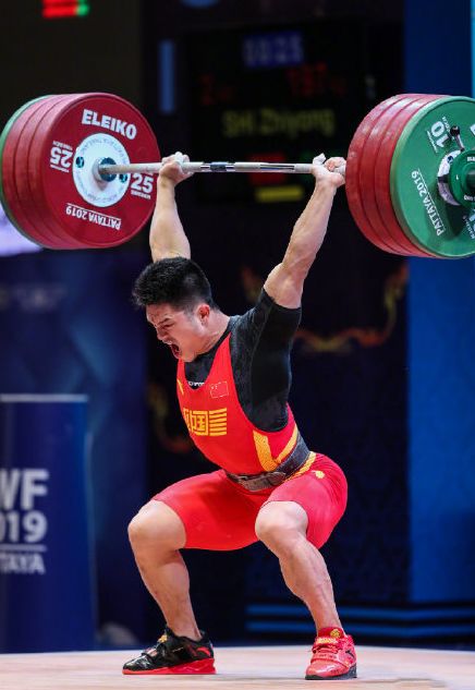 举重世锦赛独揽3金2破世界纪录石智勇剑指东京奥运会冠军