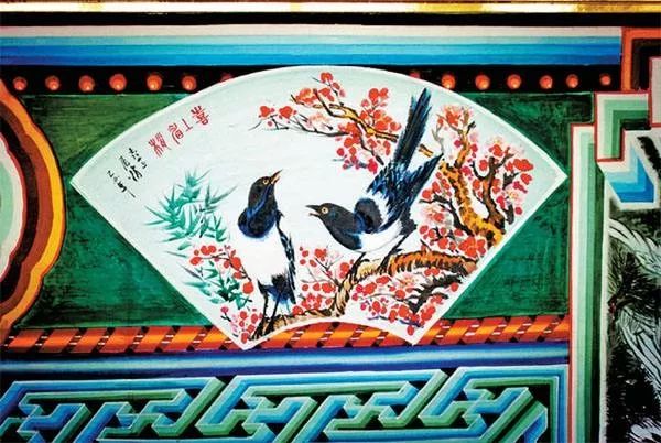 有艺思●民间技艺"晋土奇花"炕围画!_山西
