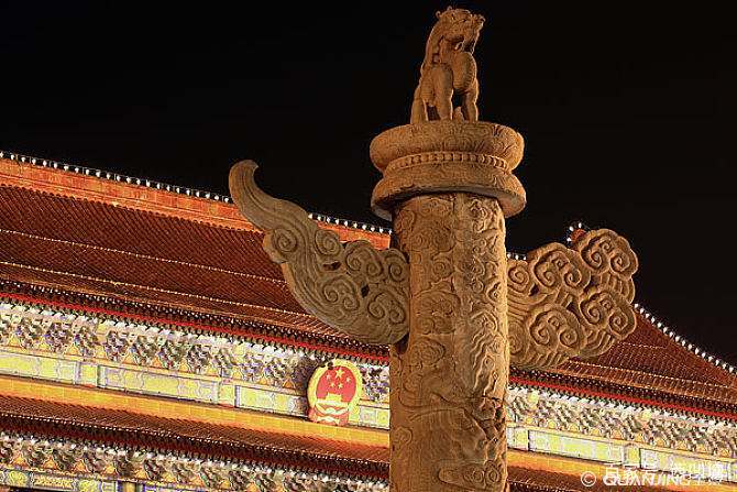 国庆到了,天安门前的华表你知道有什么用么?-搜狐大视野-搜狐新闻