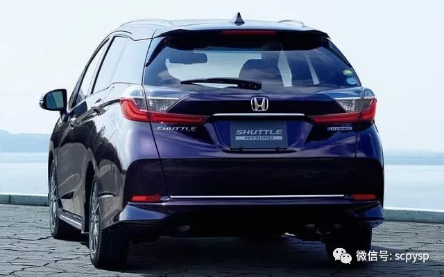 本田版子弹头亮相比gl6都好看混动配四驱或不足10万