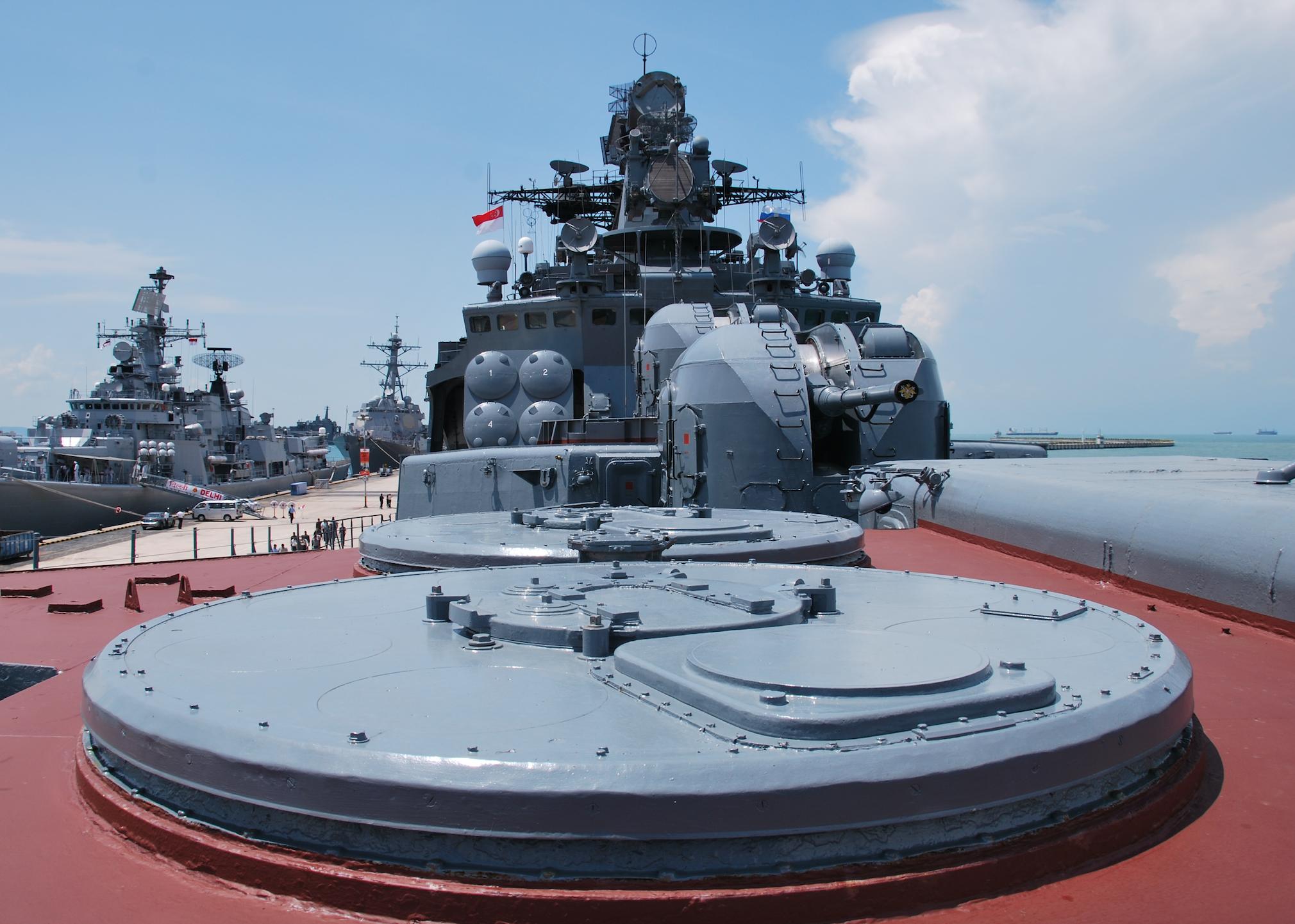 苏联无能惹的祸俄军唯一核巡洋舰和第一远洋战舰双双缺导弹