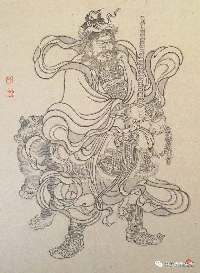 赵公明从小家境贫寒,年青时为木材商打工,力气大,技艺精,为人诚信