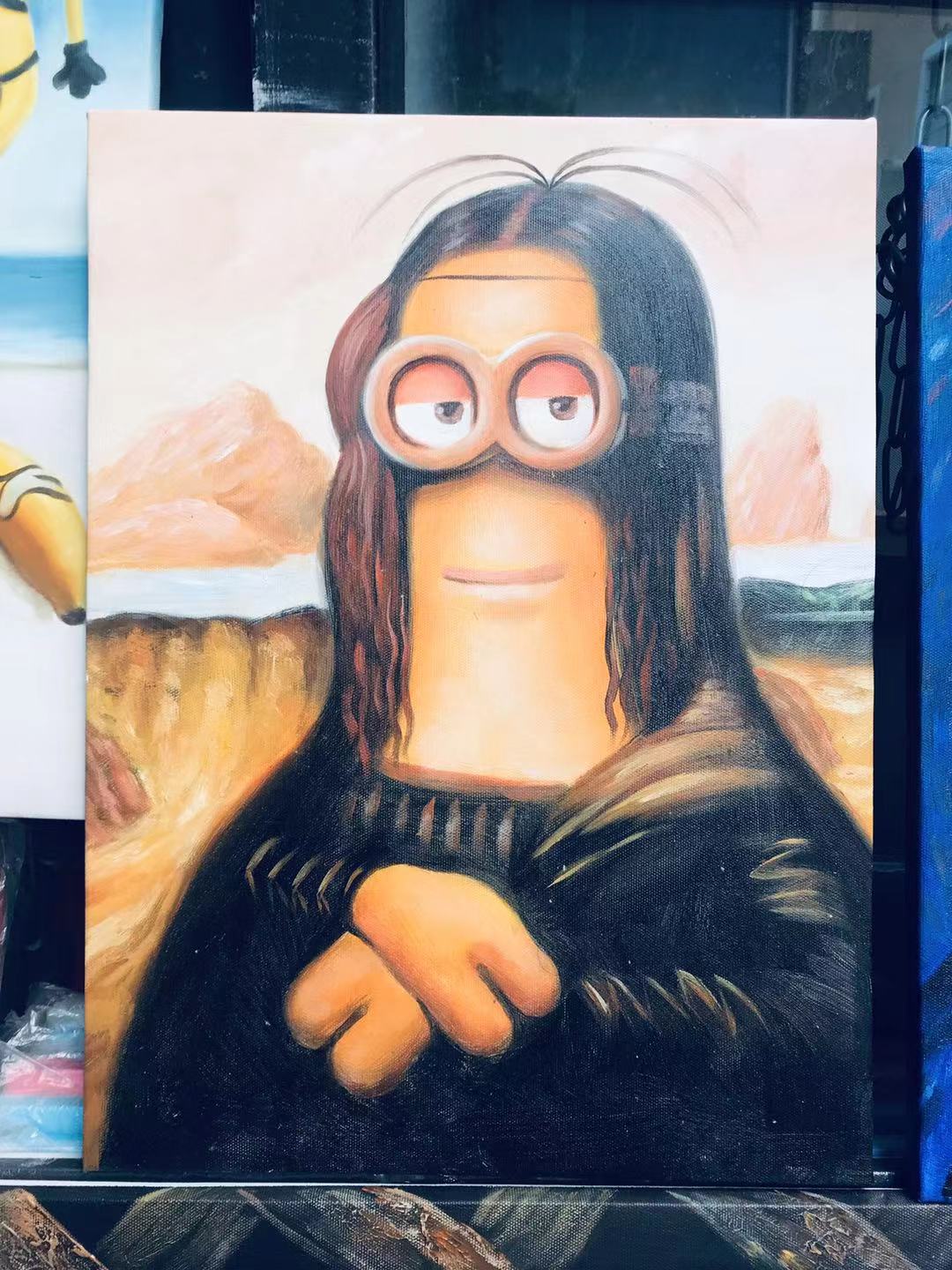 蒙娜丽莎小黄人的微笑超有喜感的西游记怎么感觉有点像宿舍六人组?