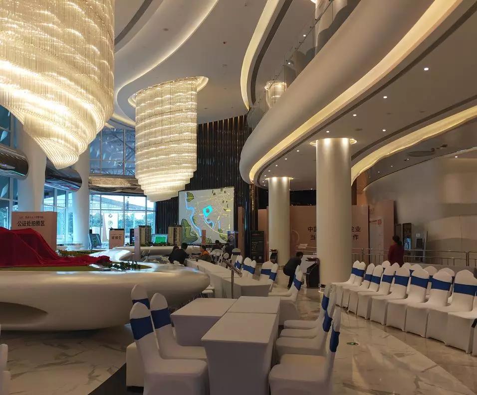 楼事现场当代璞誉去化约九成五目前有10余套房源在售