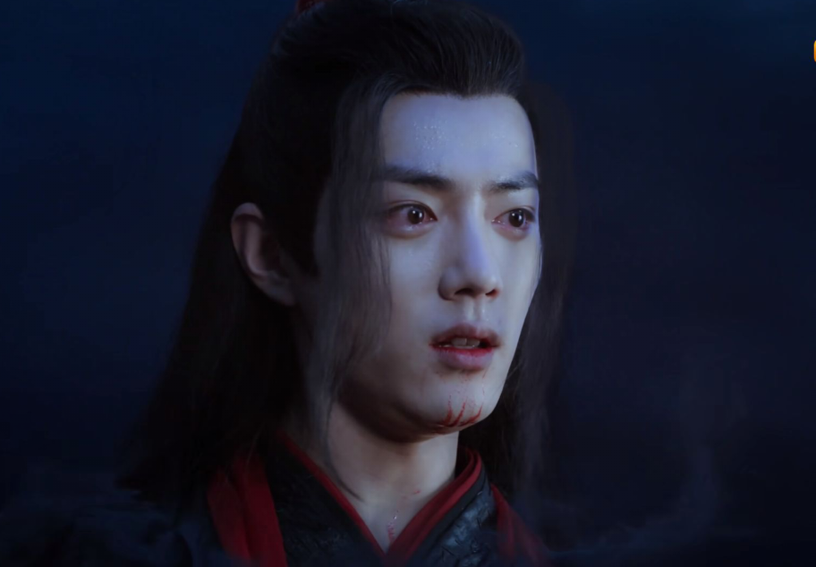 原创陈情令泰国王一博探头求表扬肖战举手点赞一博笑得像个孩子