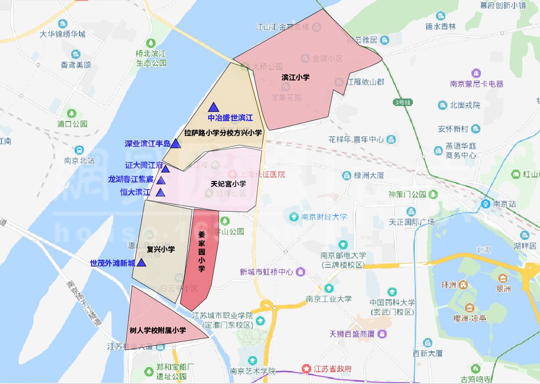 最新实探丨拉小分校已开学还有校区明年投用鼓楼滨江教育资源日渐完善