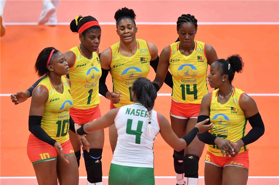 随着在本场比赛输球,喀麦隆女排在世界杯惨遭7连败轰然倒塌,目前她们7