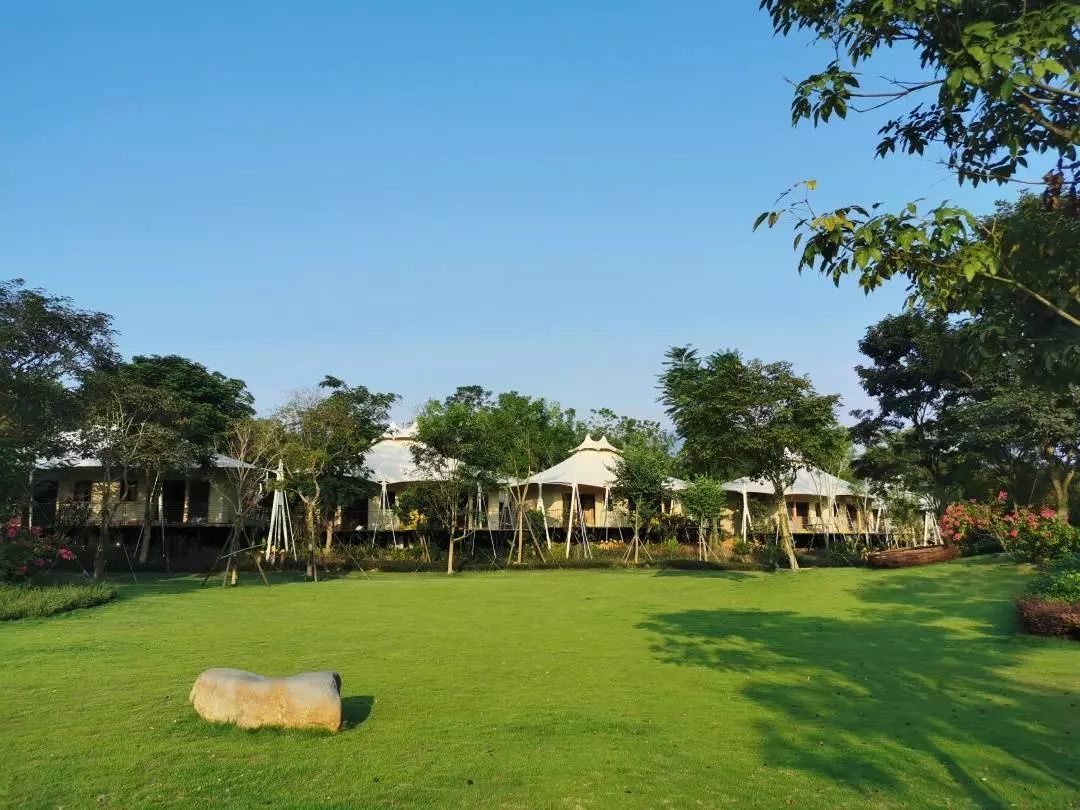 国庆可用￥888长泰唐宋花仙谷度假村入住水岸湖景别墅房享湖畔下午茶