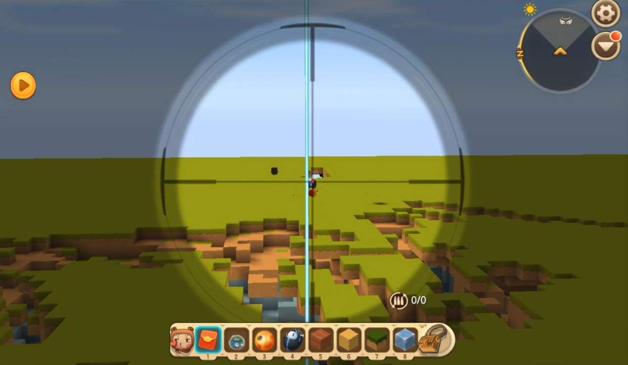 迷你世界最变态的激光枪竟可制造时空裂缝外观却非常感人