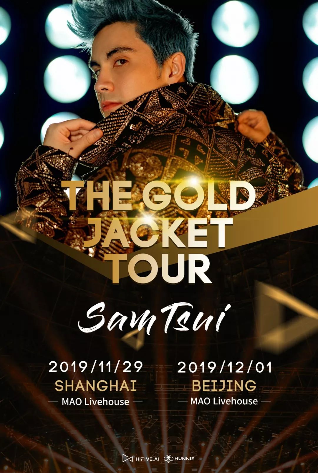 sam tsui the gold jacket 2019巡回演唱会首度来华邀你