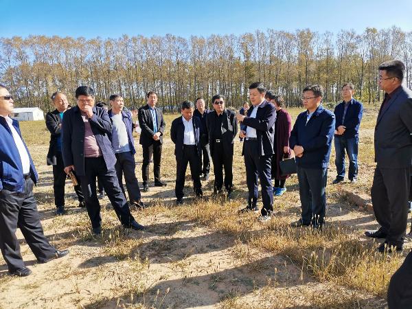 建华区委书记郭玉航区委副书记区长杨飞舟陪同河北沧州铸锻造企业到