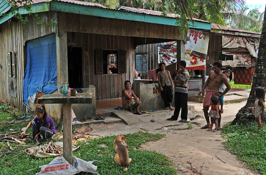 柬埔寨农村照片图片