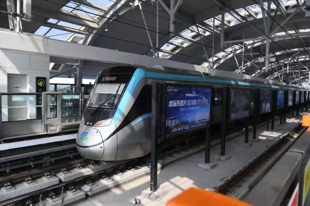 西安北至机场城际铁路开通在即全程33分钟单程票价16元将实现地铁高铁